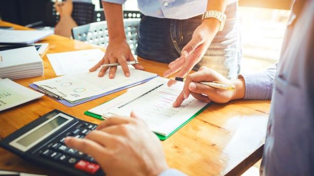 Business owners allocating costs