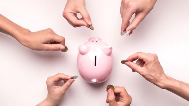 Crowdfunding Piggy Bank