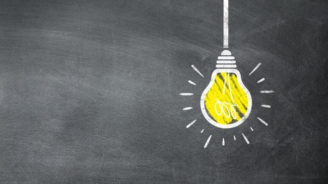 Light bulb hanging
