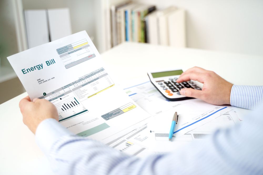 Electric Bill Statement And Home Energy Consumption